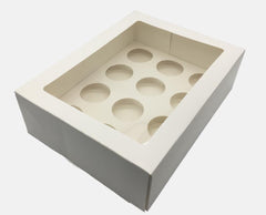 12 Hole CupCake/Muffin Box - Pack of 10