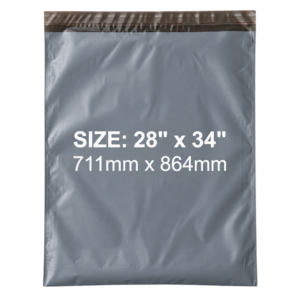 Grey Mailing Bags 28x34 Inch | Self-Seal Jumbo Parcel Bags