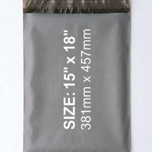 Grey Mailing Bags 15x18 Inch | Self-Seal Parcel Bags