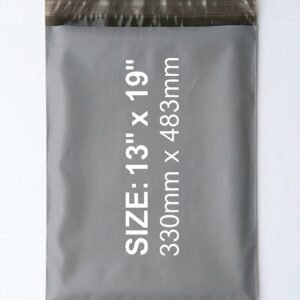Grey Mailing Bags 13x19 Inch | Self-Seal Parcel Bags