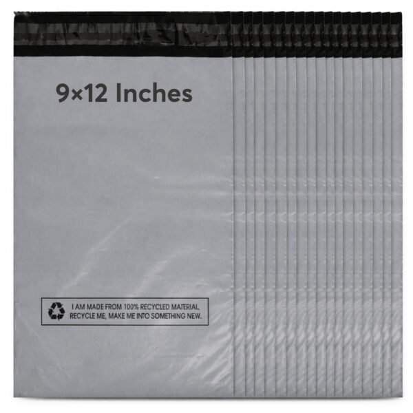 Grey Mailing Bags 9x12 Inch | Self-Seal Parcel Bags - photo 8
