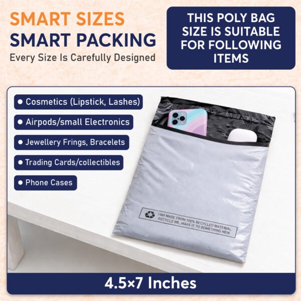 Grey Mailing Bags 14x21 Inch | Self-Seal Parcel Bags - photo 8