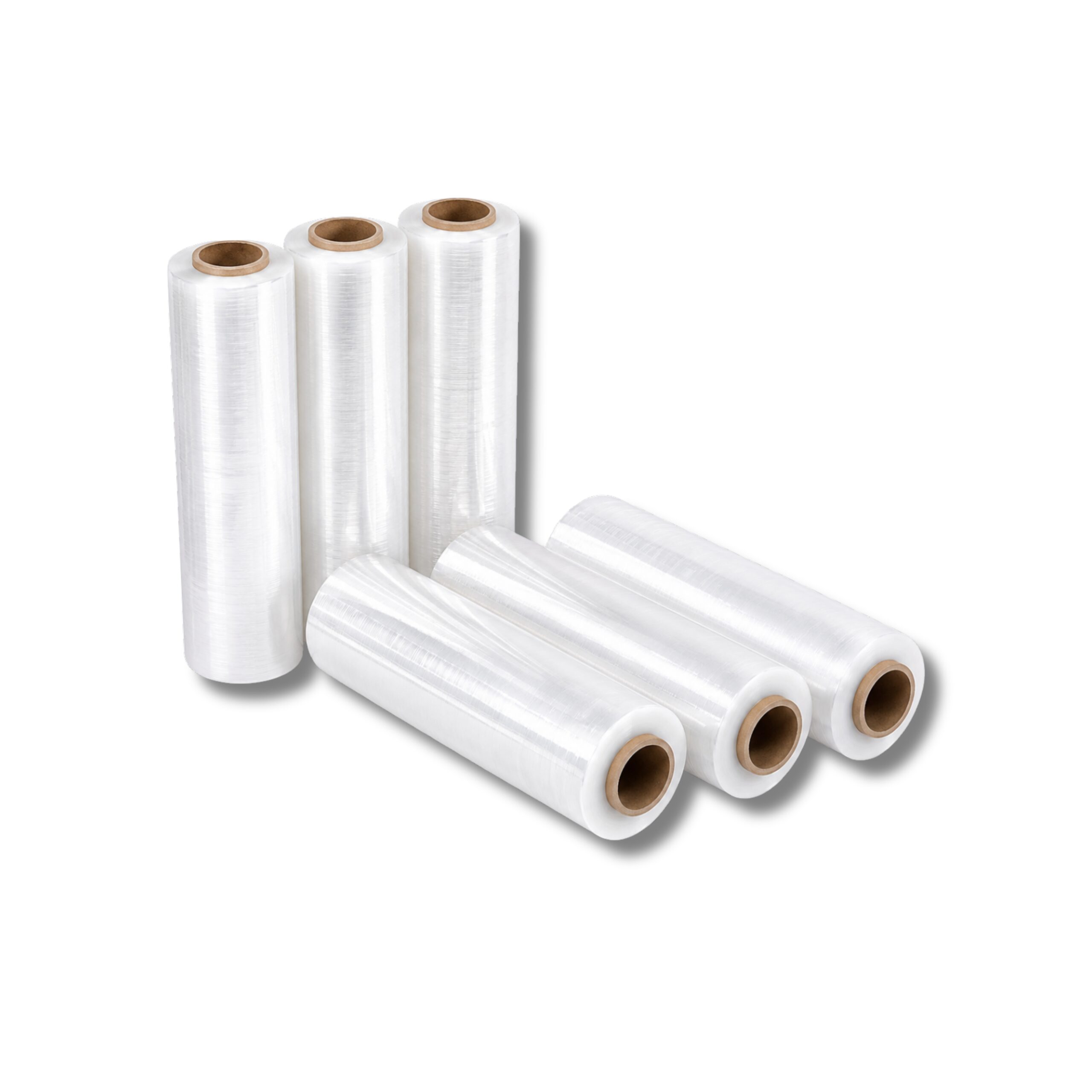 SAMZ Packaging Heavy Duty Transparent Pallet Wrap Roll, Clear Stretch Film for Pallet Wrapping, Strong Plastic Wrapping Film for Moving, Storage, Shipping & Warehouse Packaging